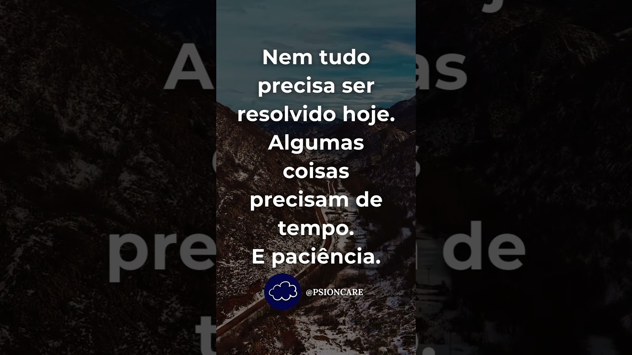 Nem tudo &eacute; urgente