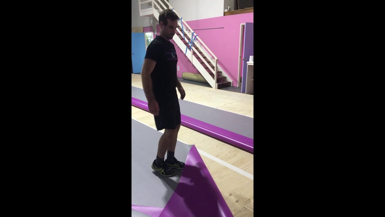 How to install a Vinyl, Tarkett, Marley Dance Floor