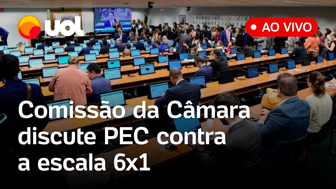 Escala 6x1: Comissão da Câmara faz audiência para discutir PEC que reduz a jornada de trabalho