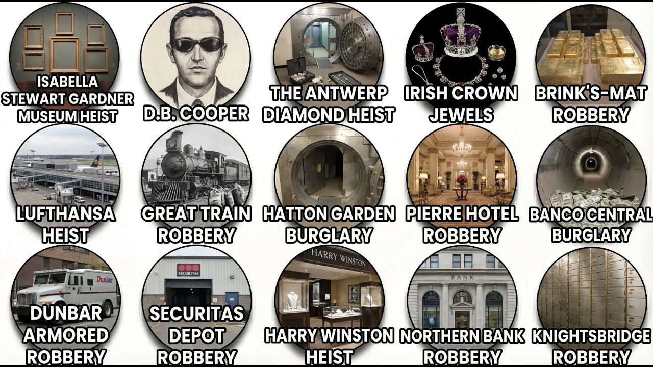 The Greatest Unsolved Heists in History Explained