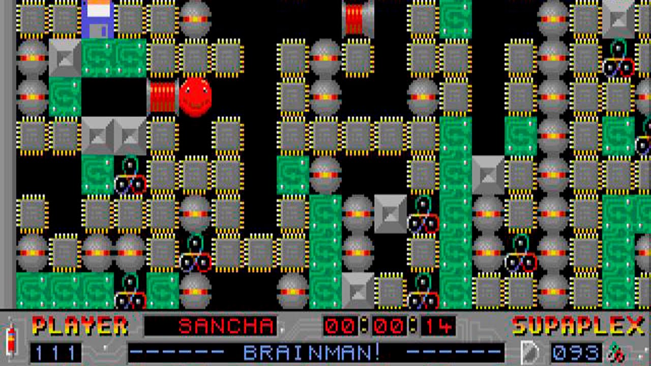 Supaplex (WITH COMMENTS): Level 111 - Brainman!