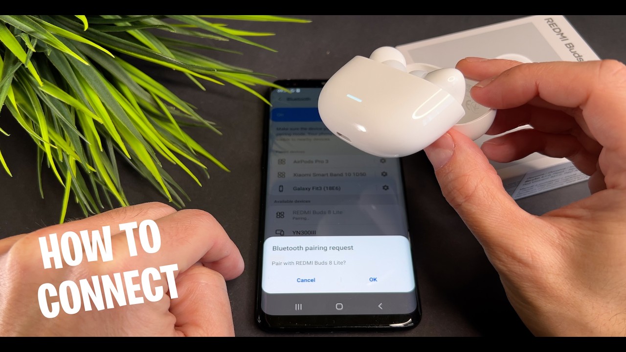 Redmi Buds 8 Lite How to Connect to Android Phone