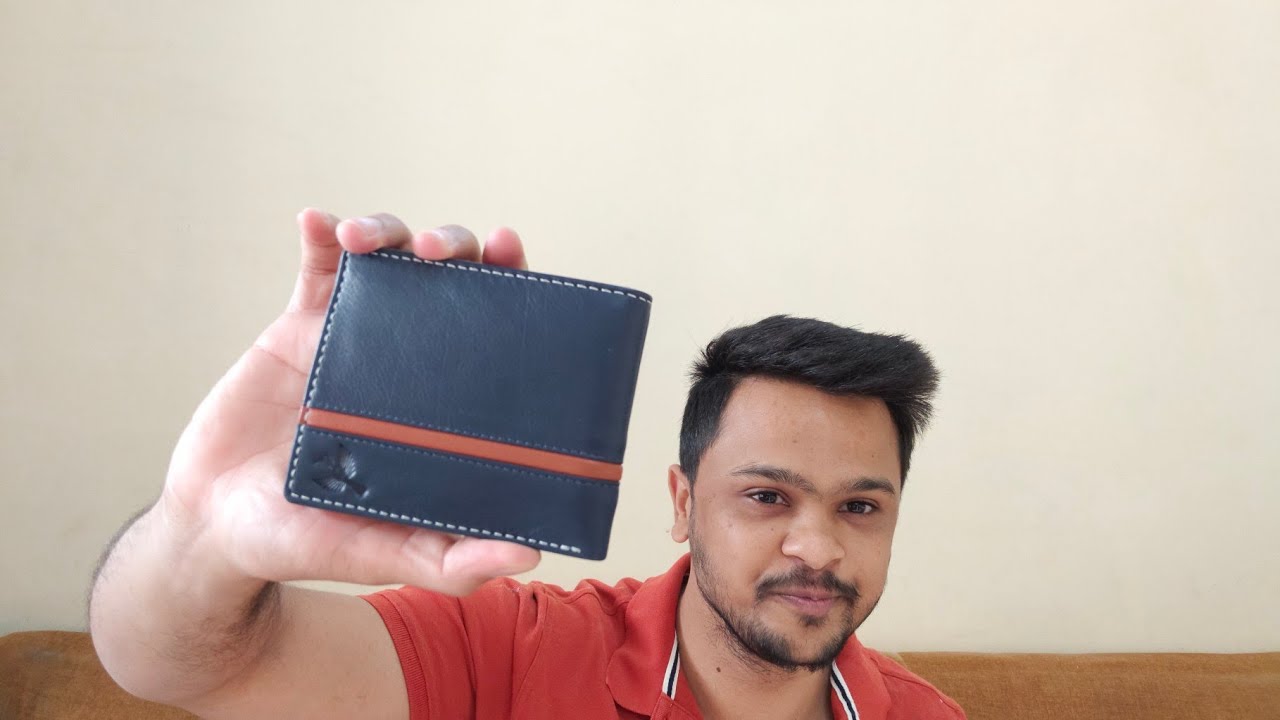 Hornbull Denial Navy Mens Leather Wallet and Premium Quality Leather Wallet for Mens with RFID