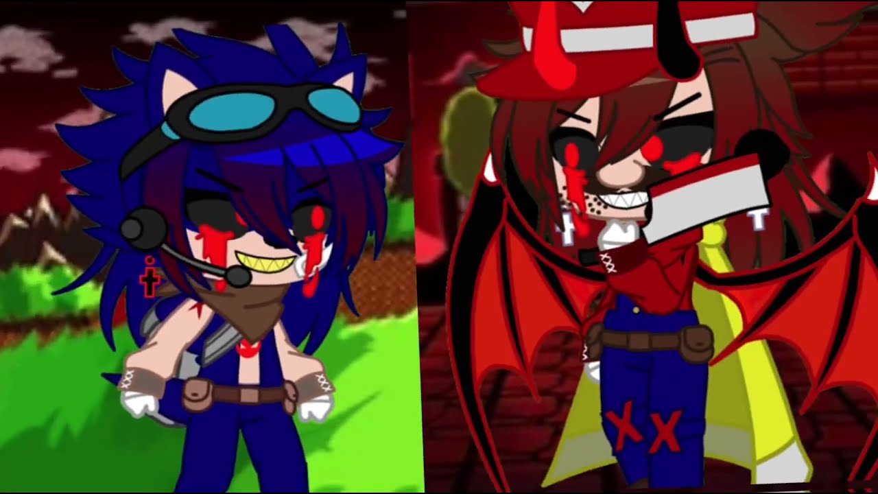 Cross Console Clash but Sonic.EXE, Mario.EXE, Tails.EXE & IHY Luigi sings it (Gacha Club Edition)