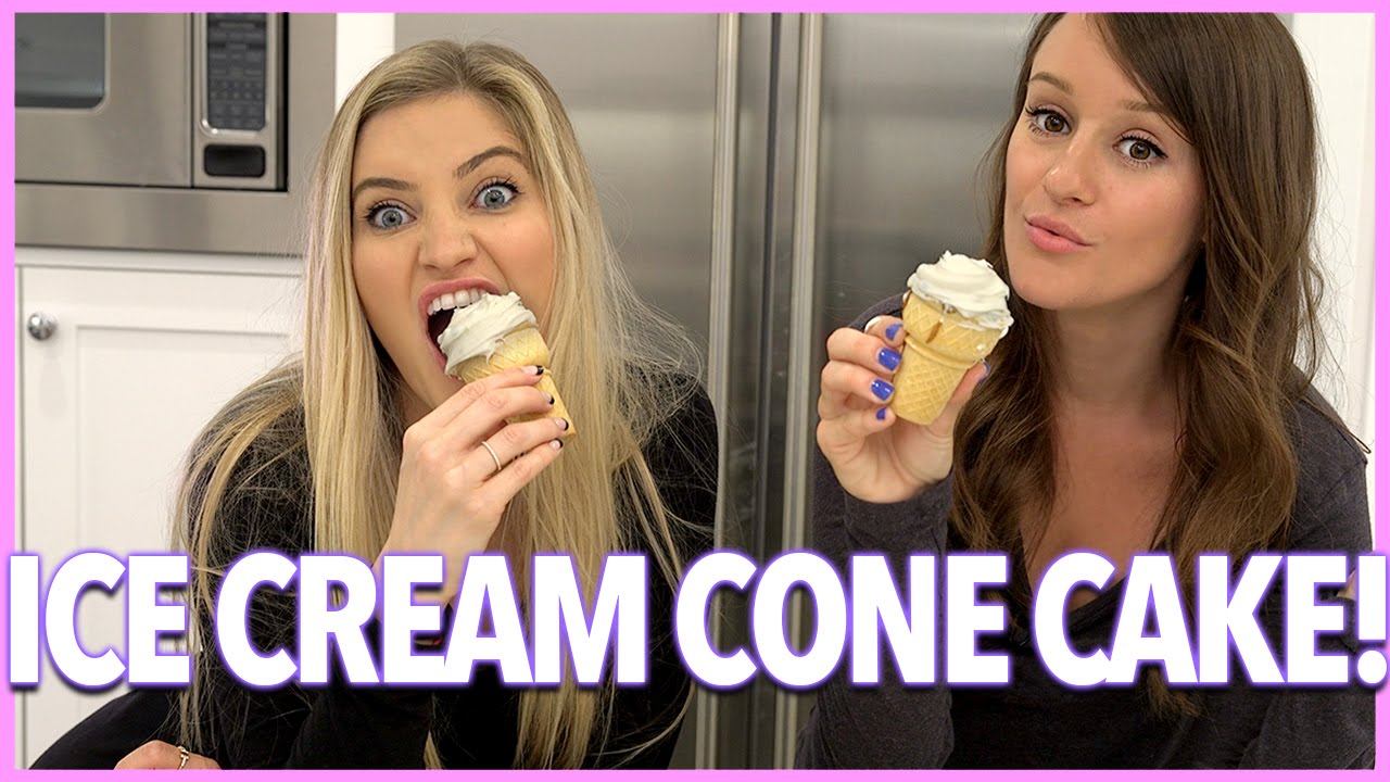 ICE CREAM CONE CAKES!