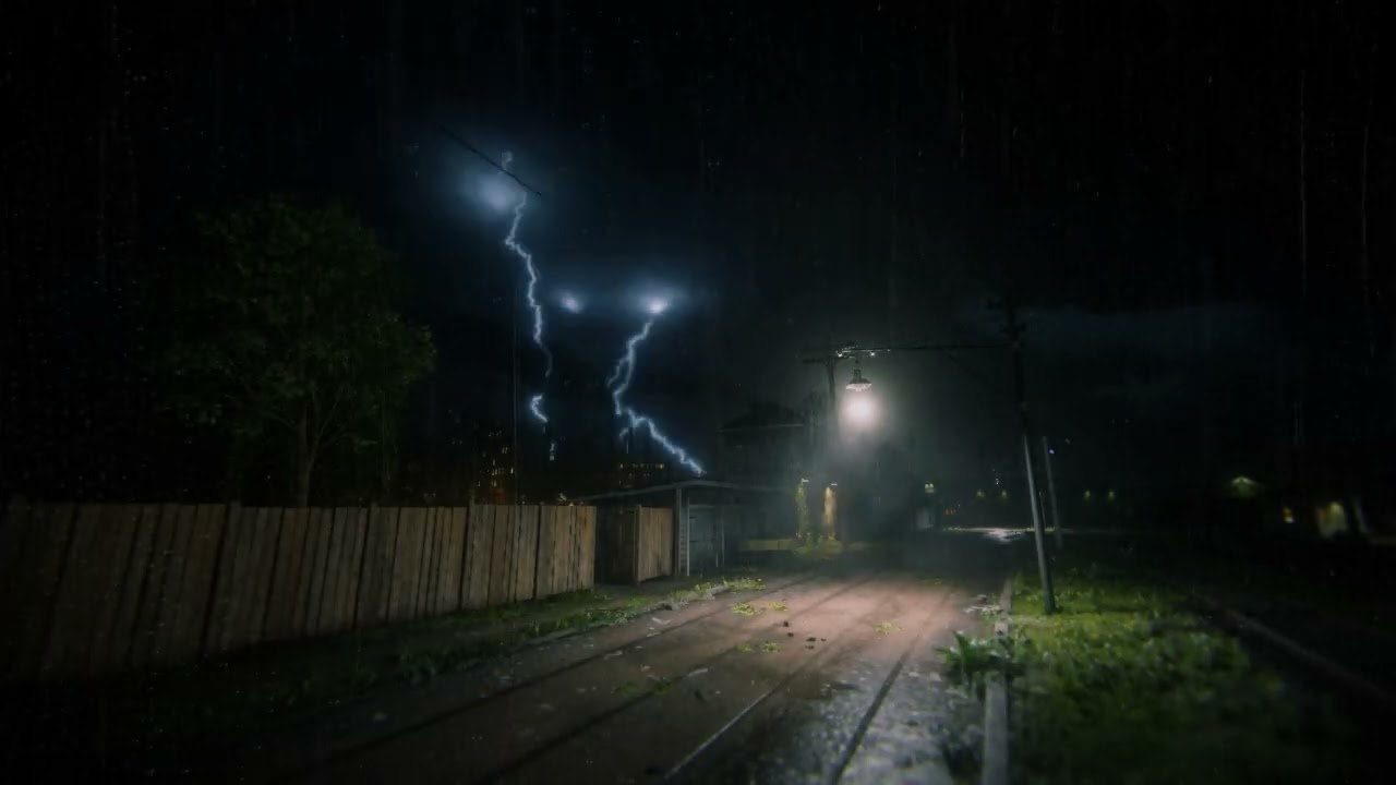 WARNING: Extremely Loud Thunder & Heavy Rain for Deep Sleep | RDR 2