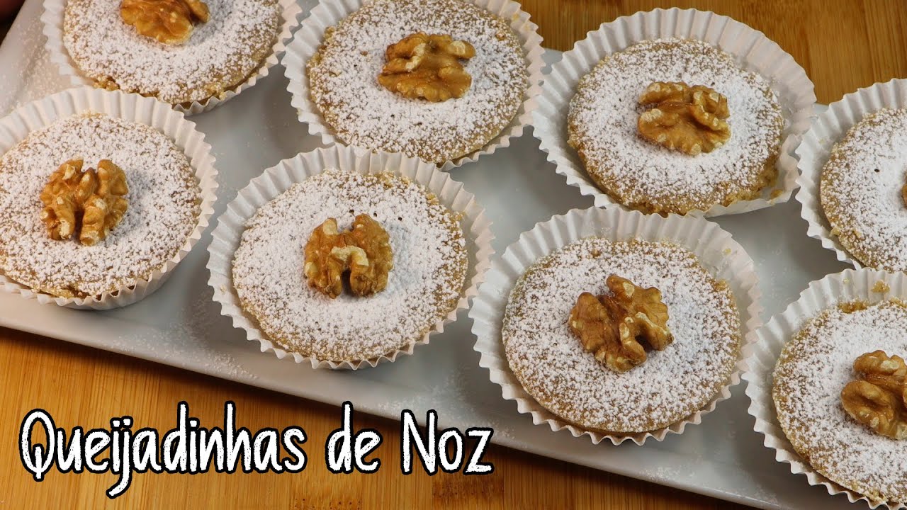 Receita de Queijadinhas de Noz que Fazem Sucesso em Qualquer Mesa