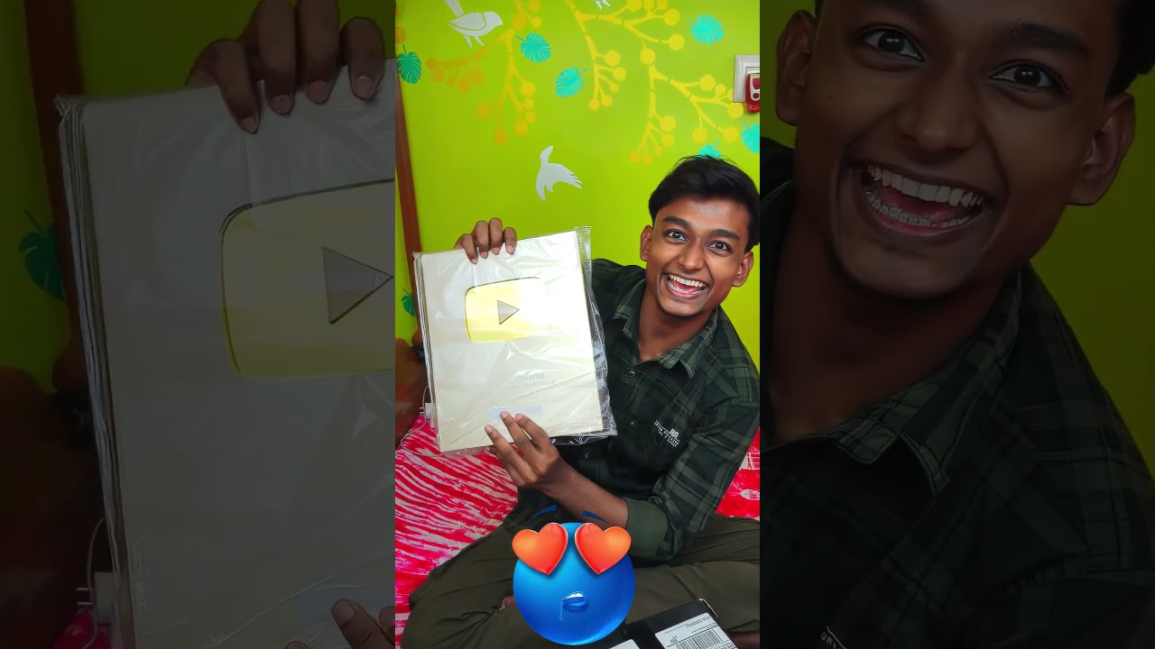 GOLDEN PLAY BUTTON UNBOXING🤦‍♂️😨#freefire #freefirehighlights #dadiamokgaming