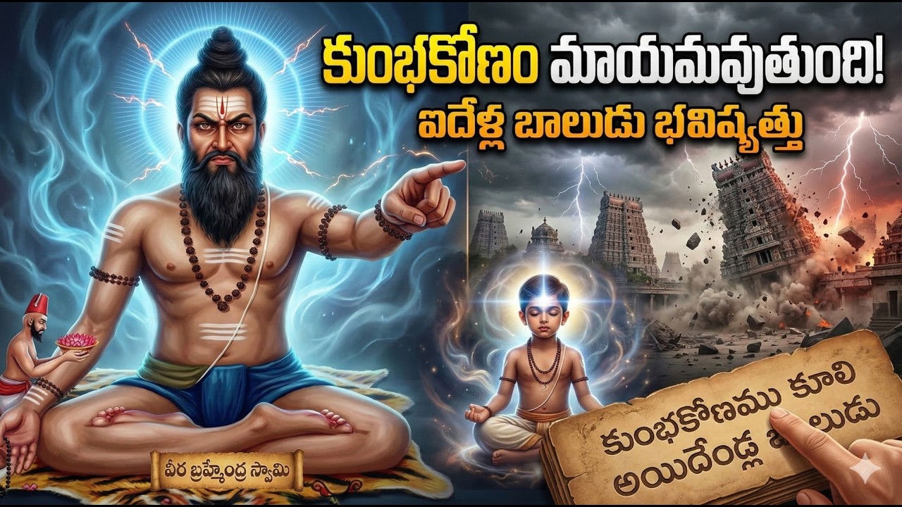 బ్రహ్మంగారి కాలజ్ఞానం: కాశీలో వింత కాంతులు, సూర్యుడు భయంతో వణుకుతాడు! | Kalagnanam