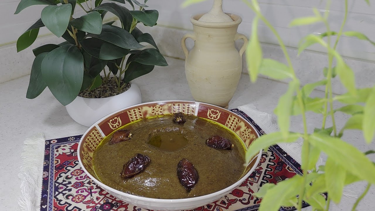 العصيدة الحساوية الأصلية | على أصوله بطعم زمان -  Al Ahsa date porridge