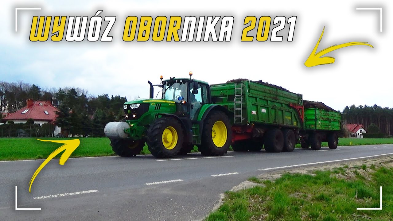 🔥Wywóz obornika 2021 z Jeleniem🔥✅John Deere 6155M & Pronar T669/1✅GR Wojciech✅GreenTeam✅