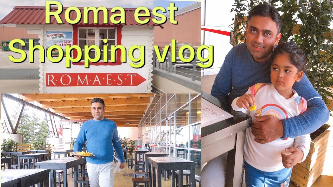 Centro commerciale Roma Est | Shopping 🛍 Vlog#Roma_Est_Shooping