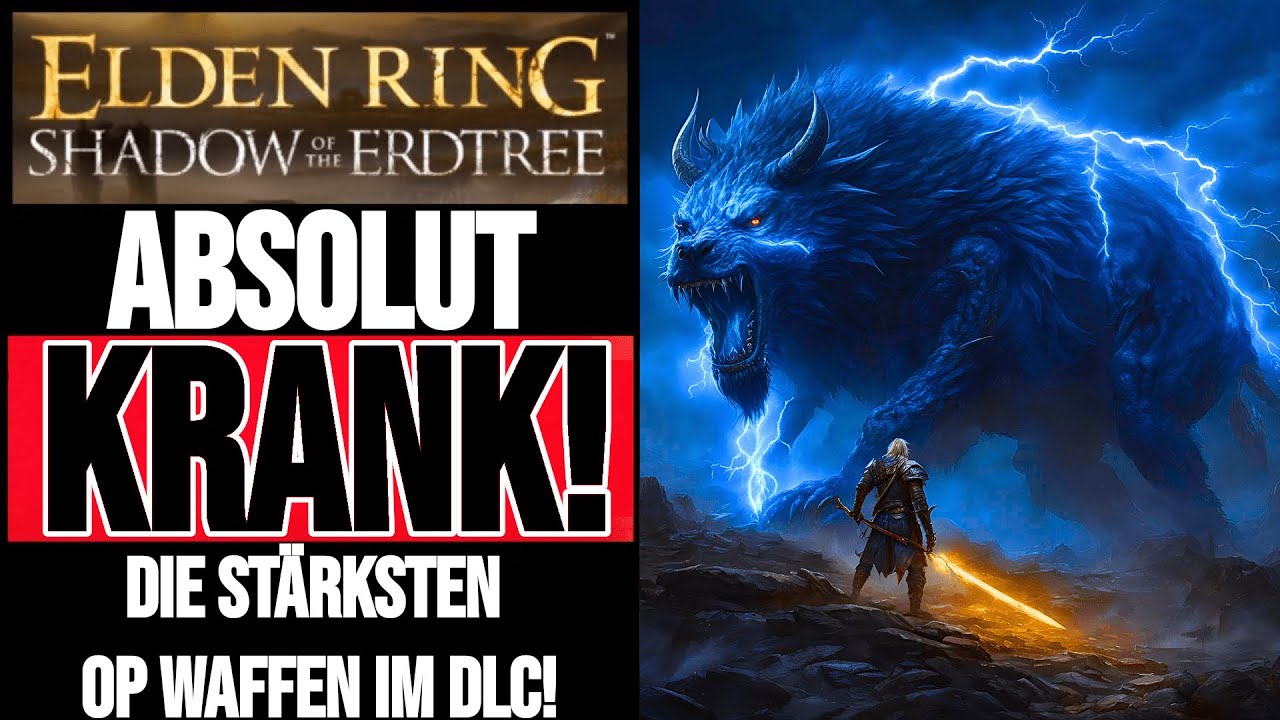 KRANK OP!☠️Die STÄRKSTEN DLC WAFFEN🔥+GEWINNSPIEL | Elden Ring DLC Tipps deutsch