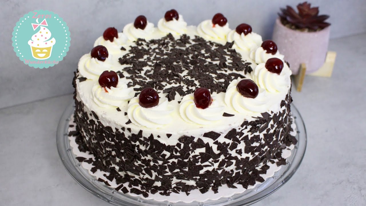 🍒 Schwarzwälder Kirschtorte 🍒 | wie vom Konditor | super easy | ohne Alkohol