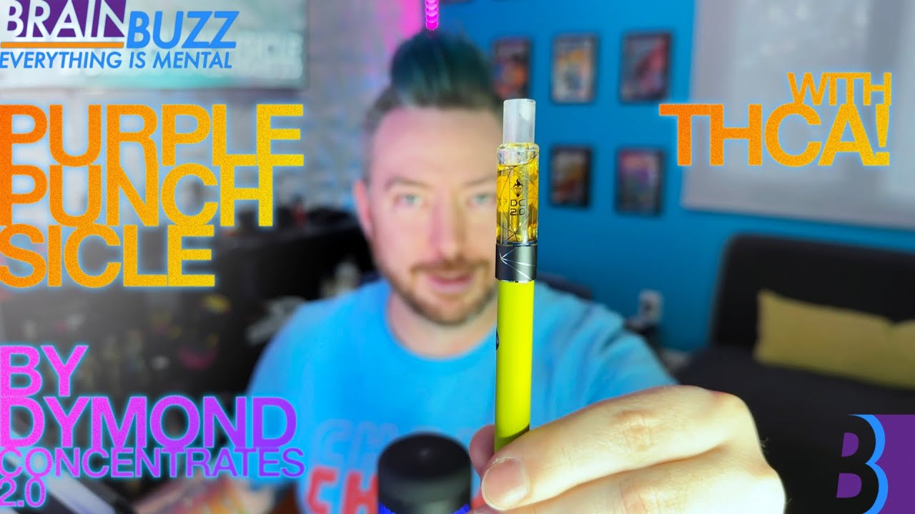 78% THCA Vape Cart: Purple Punchsicle by Dymond Concentrates 2.0