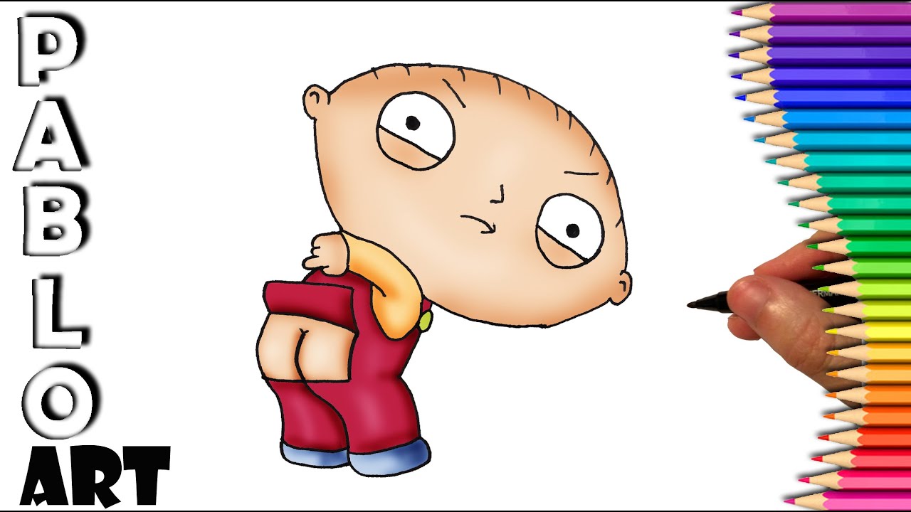 How to Draw Stewie from Family Guy | Learn to Draw  step by step