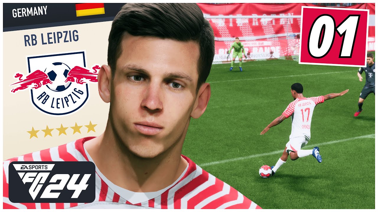 The start of a NEW ERA at RB Leipzig... Ep1 (EA FC 24 career mode)
