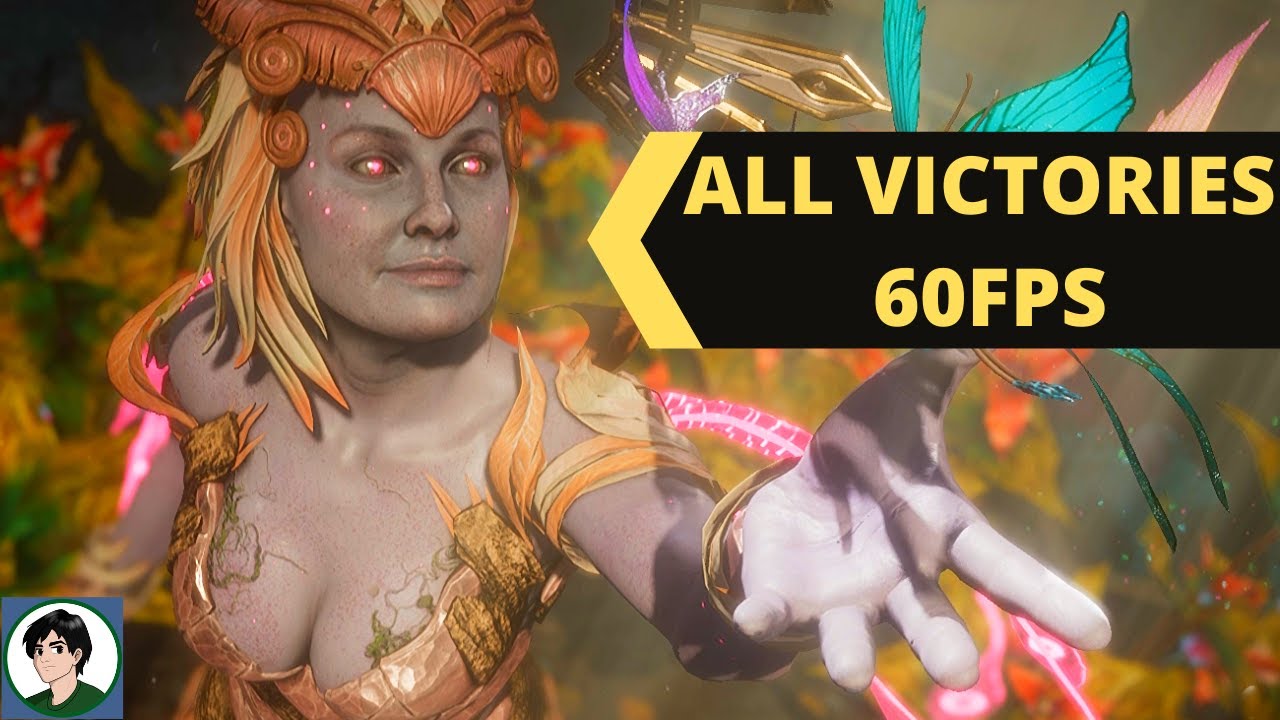 MORTAL KOMBAT 11 All Characters Victory Poses Including DLC (MK11) PC 60FPS Mode ✔️