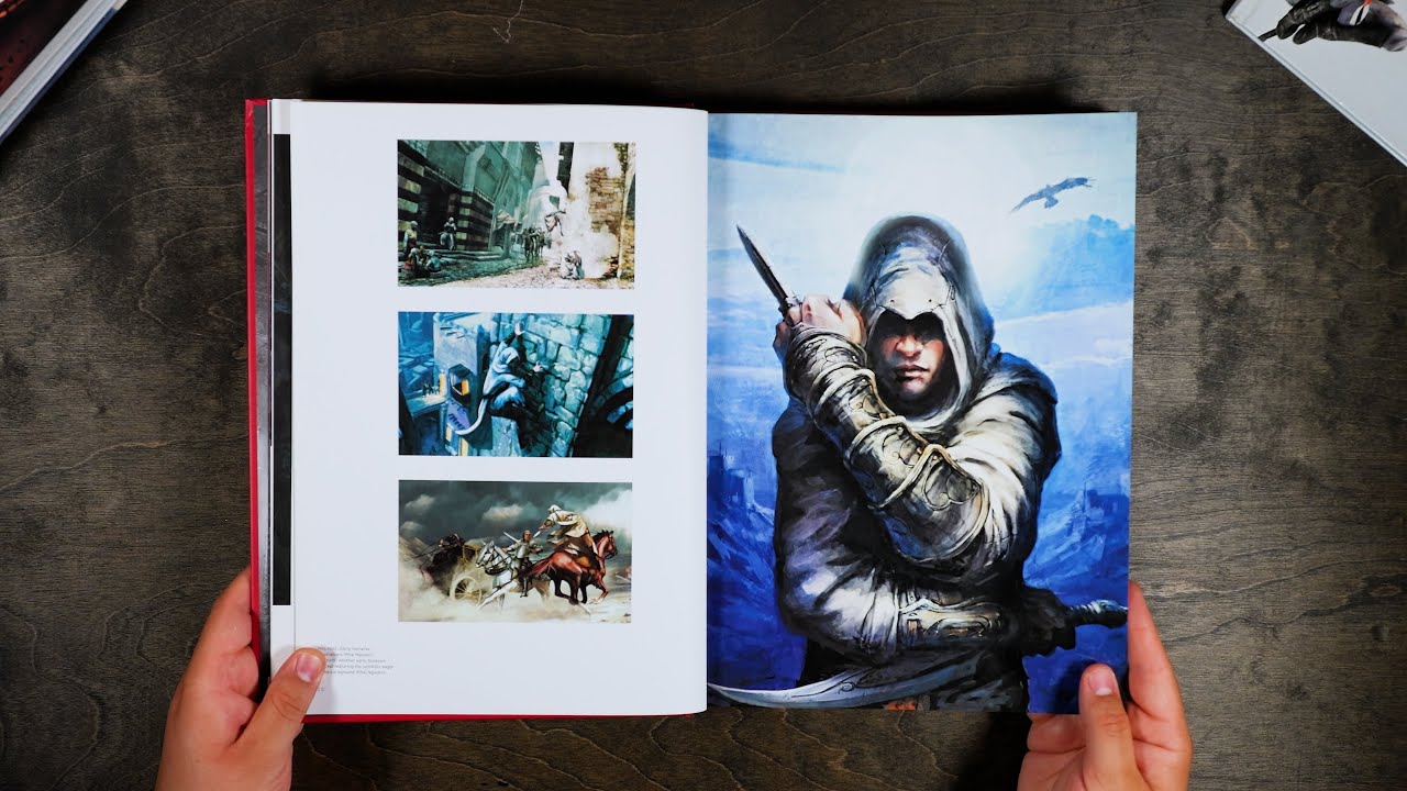 Artbook ASMR - Assassin's Creed: The Complete Visual History (2015) - Flip Through, Relaxing, ASMR