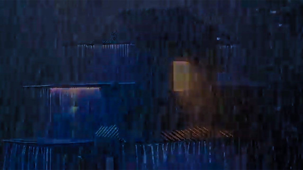 Relaxing Heavy Rain Sounds for Sleeping | Thunder Rain for Night Sleep