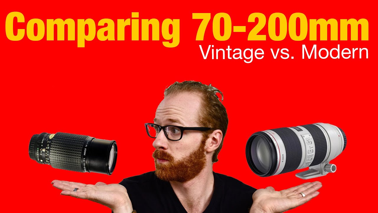 Compare 70-200mm Canon with 70-210mm SMC Pentax | Vintage vs. Modern Documentary Zoom Lens