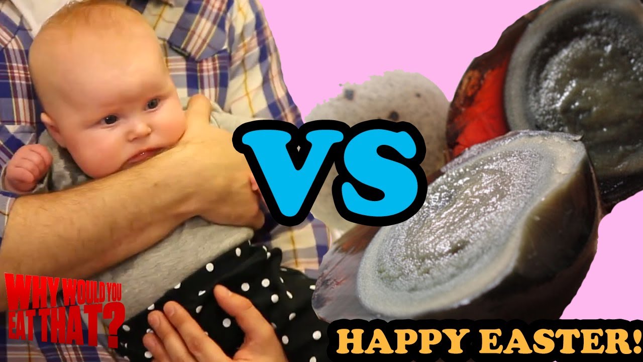 Easter Egg Hunt with Thousand-Year-Old Eggs!!!