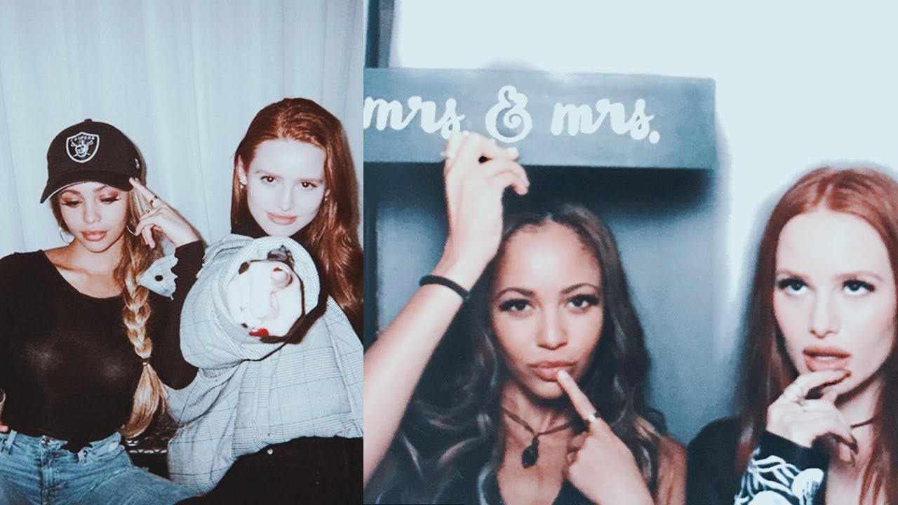 Madelaine Petsch and Vanessa Morgan Funny/Cute Moments