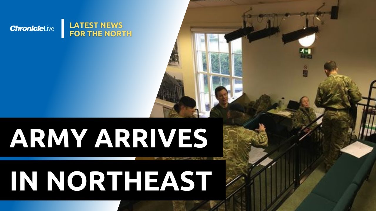 Army arrives in the northeast to help residents impacted by Storm Arwen