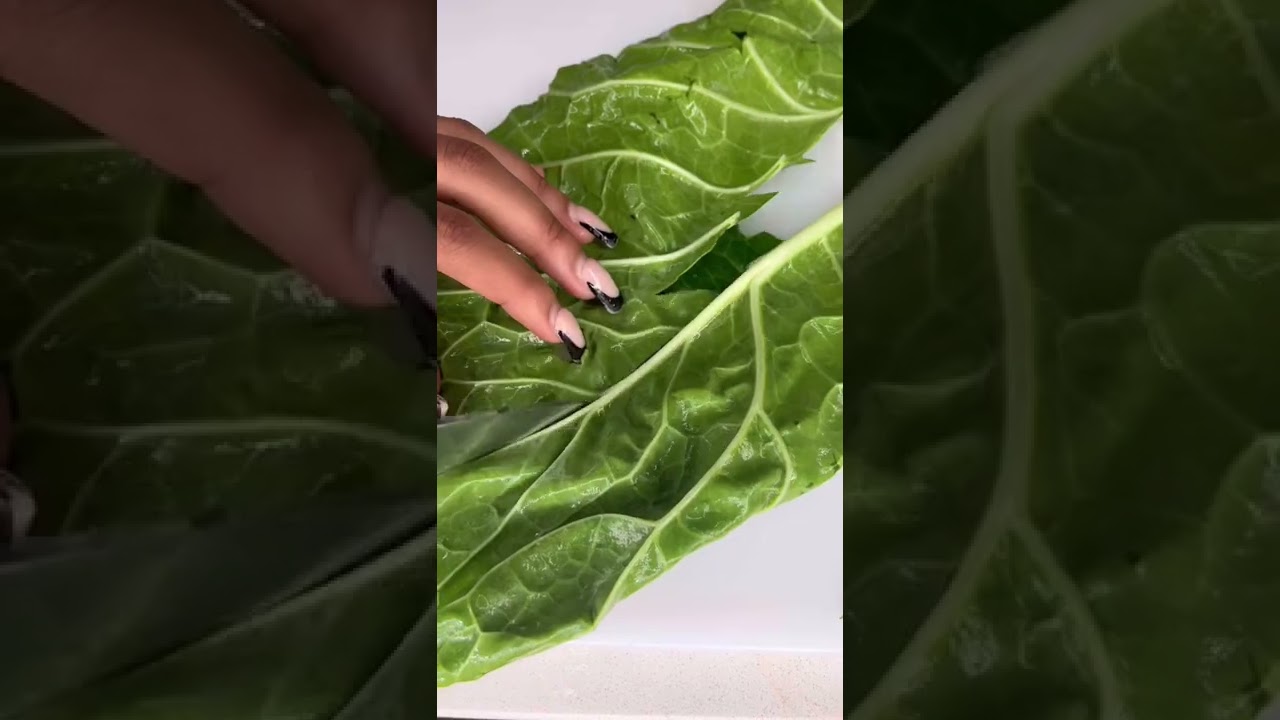 How to Clean and Prepare Collard Greens!