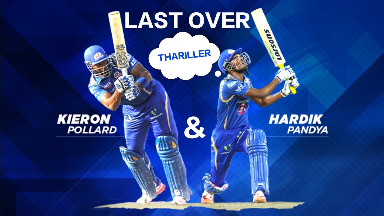 Hardik Pandiya &Kieron Pollard Last Overs Thariller ll keep sporting ll #redbackcricket