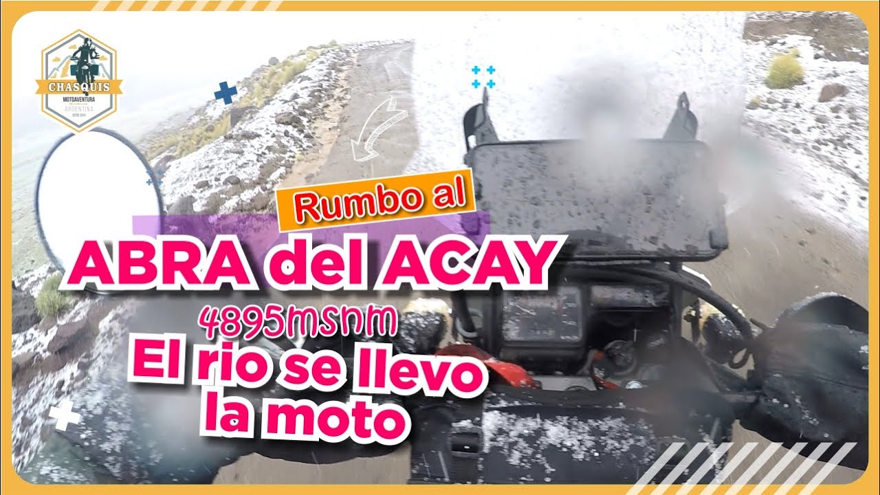 Cruzamos el ABRA del ACAY, y además el río Calchaquí se llevo una de las motos😱 | Chasquis | TeleNOA