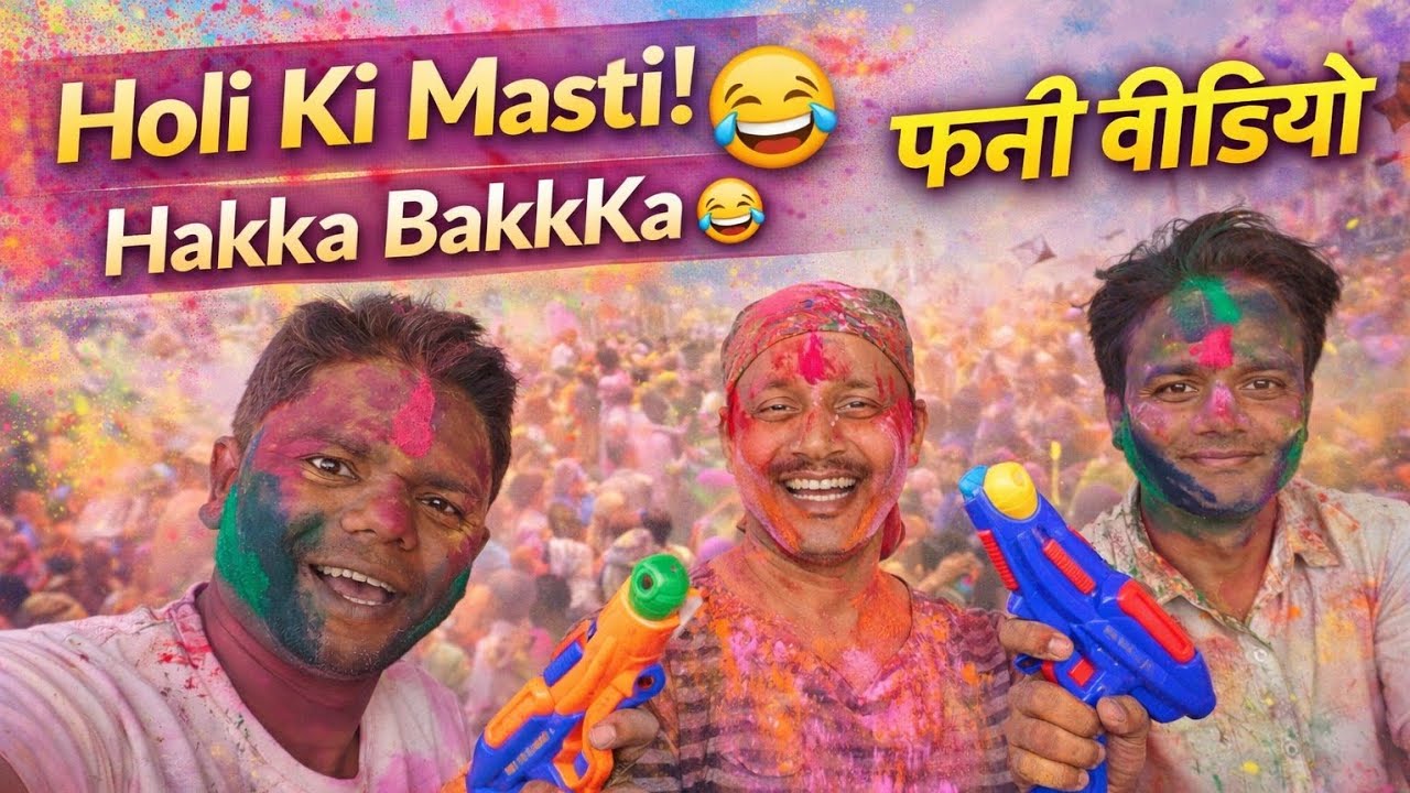 Holi Celebration Vlog 2026 | Bachho Ke Sath Holi Ki Masti | Lucknow Holi Celebration 🌈