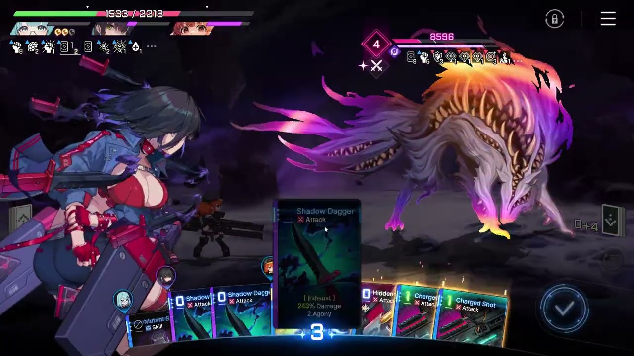 [No Pull Account] Chaos Zero Nightmare - Laboratory 0 - Phase 11 - Interior Boss Clear