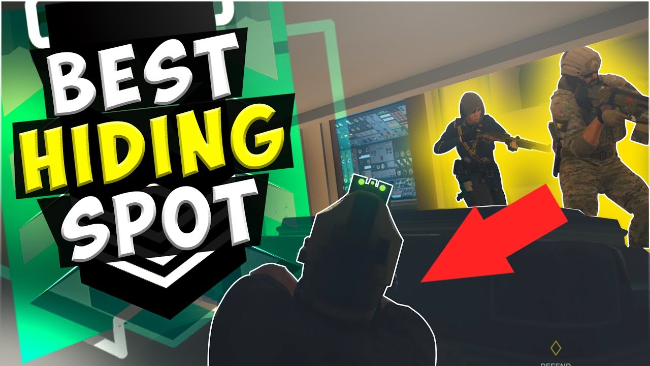 This Hiding Spot Worked THREE Times - Ranked Gameplay - Rainbow Six : Siege