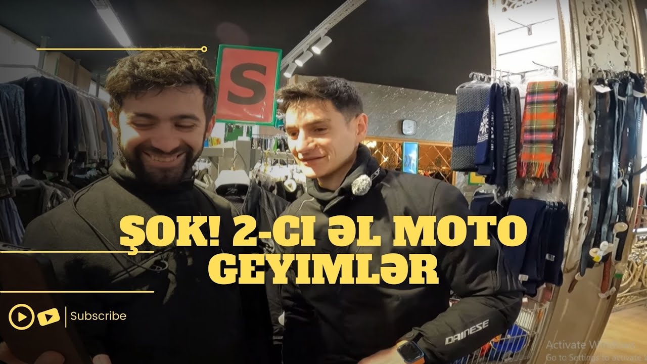 ŞOK! 2-ci əl Moto Geyimlər - Grand Memi Binədə Nələr Tapdıq?