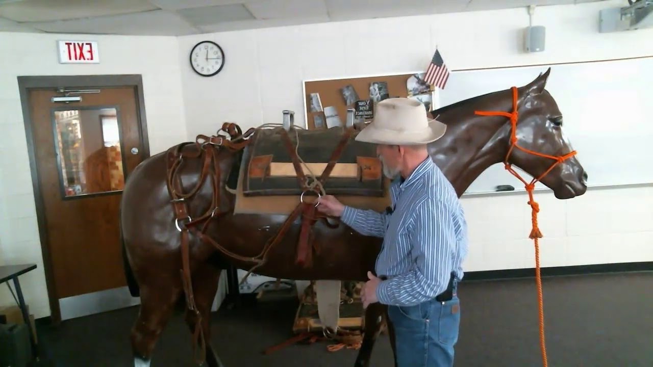 Parts of the Decker Saddle