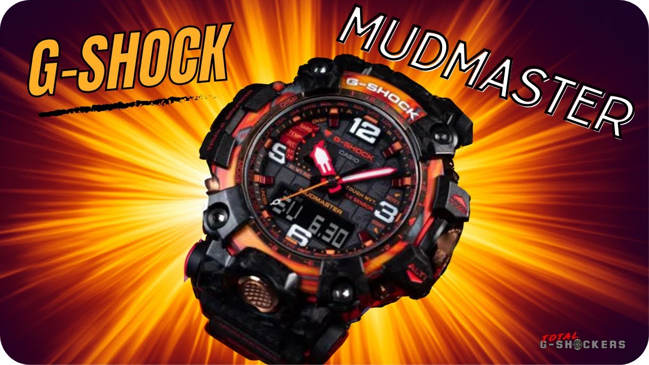 Unleash the Beast! G-Shock GWG2040FR-1A Fiery Red Mudmaster