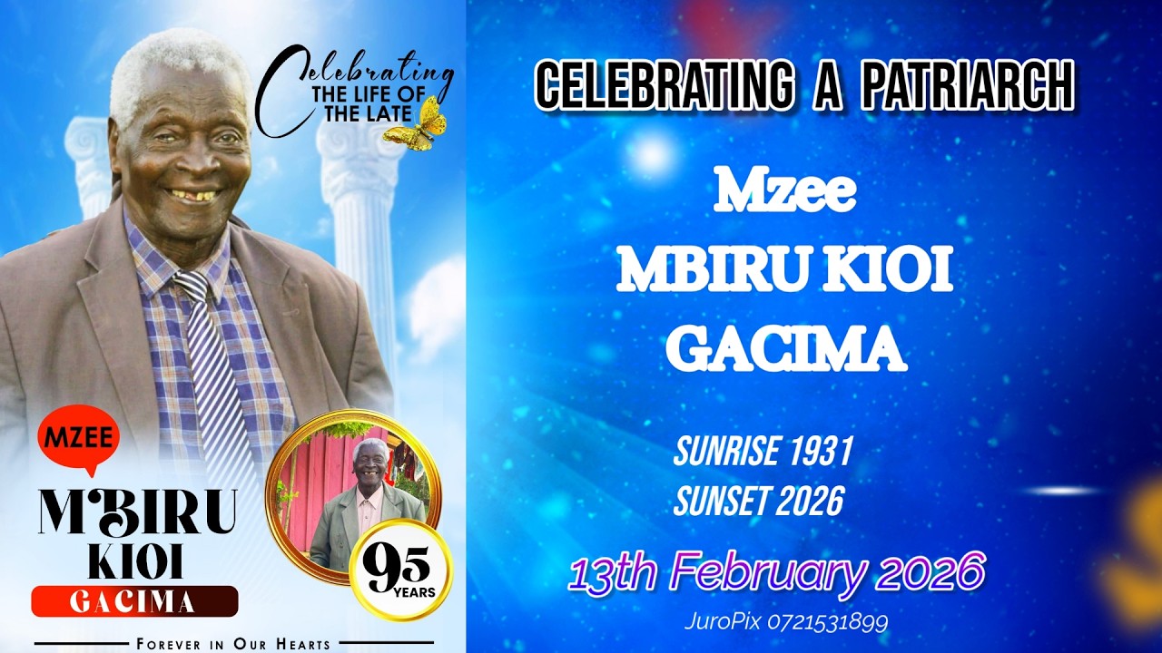 Celebrating the legacy of our Patriarch Mzee Mbiru kioi Gacima