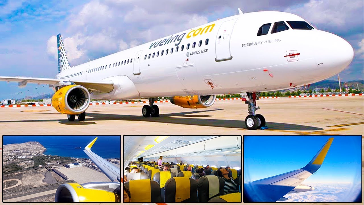 TRIP REPORT | Vueling Airlines | Airbus A321 CEO | Gran Canaria - Barcelona