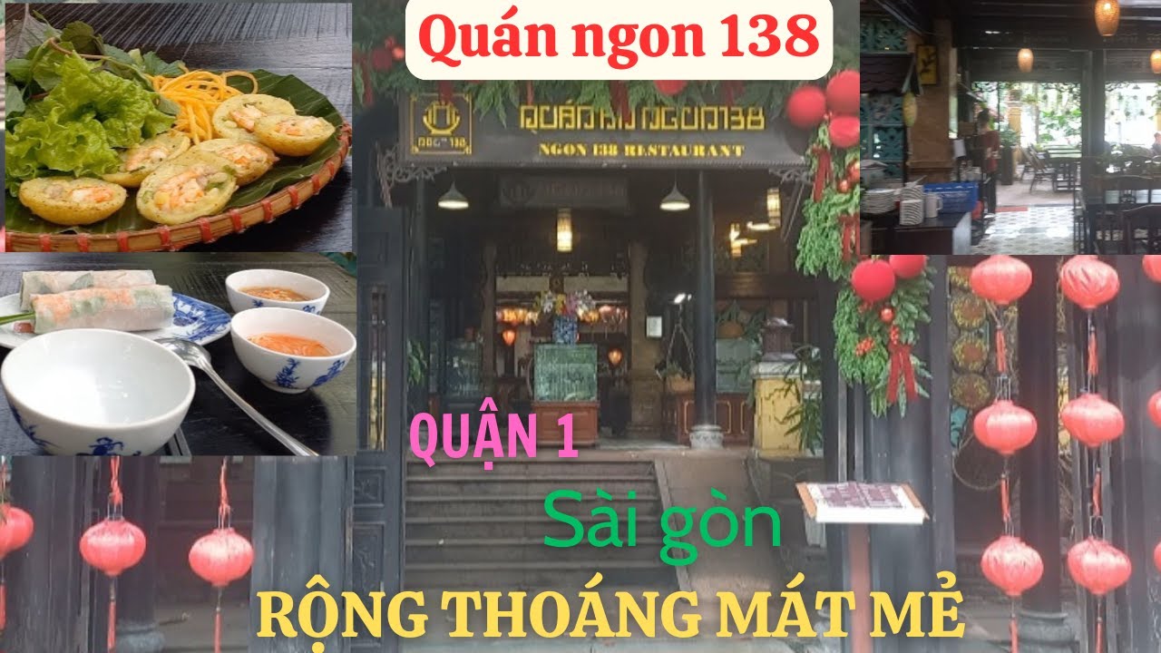 Đi bộ dạo phố đường Nam Kỳ Khởi Nghĩa ngắm Dinh Độc Lập & ăn 3 món dân dã ở Quán Ngon 138 NKKN Q.1