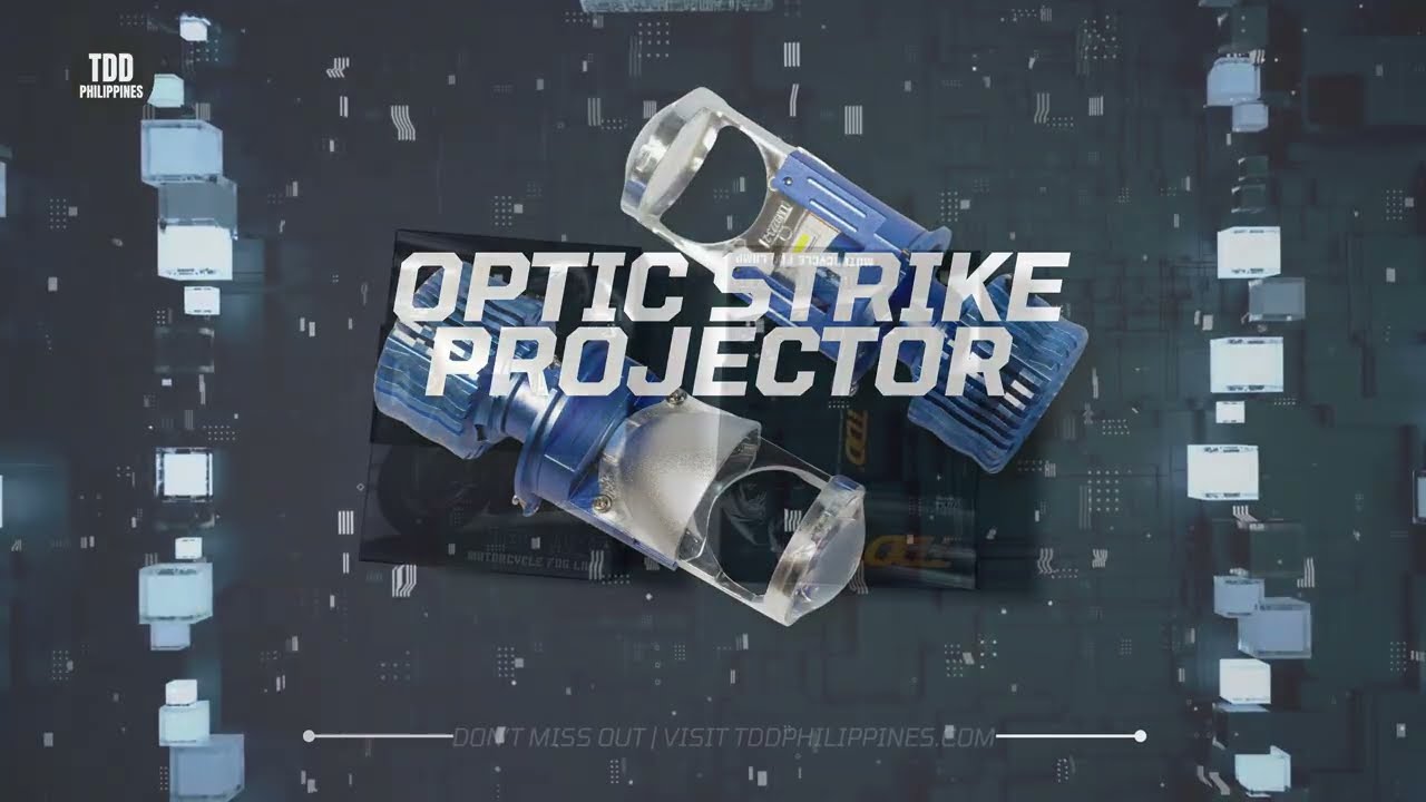 TDD OPTIC STRIKE PROJECTOR H4 HEADLIGHT
