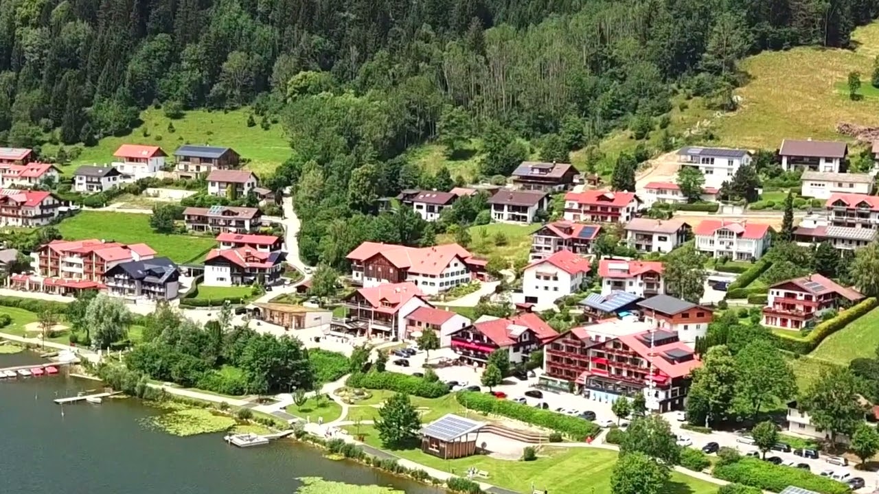 Hopfen am See - Aussicht auf den Hopfensee Bayern