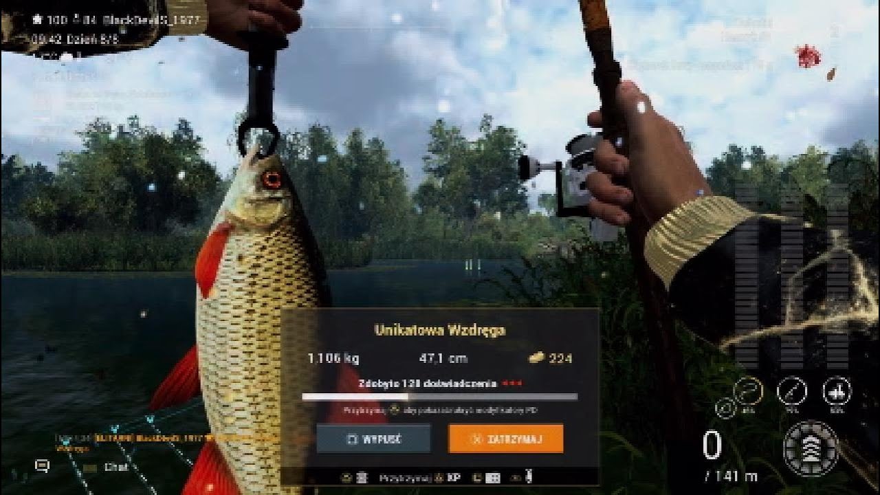 Fishing Planet - Rzeka Dnipro - Unikatowa Wzdręga