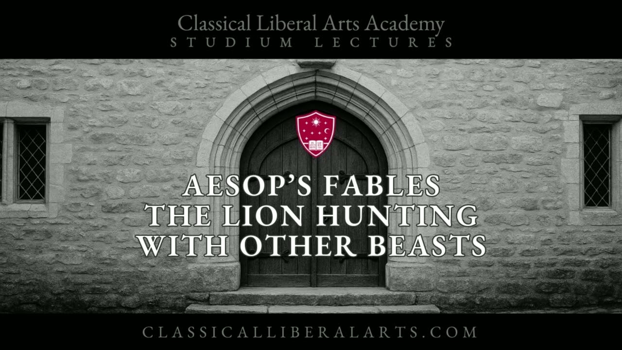 CLAA Studium Lectures - Aesop's Fables, The Lion Hunting with Other Beasts - Mr. William C. Mich...