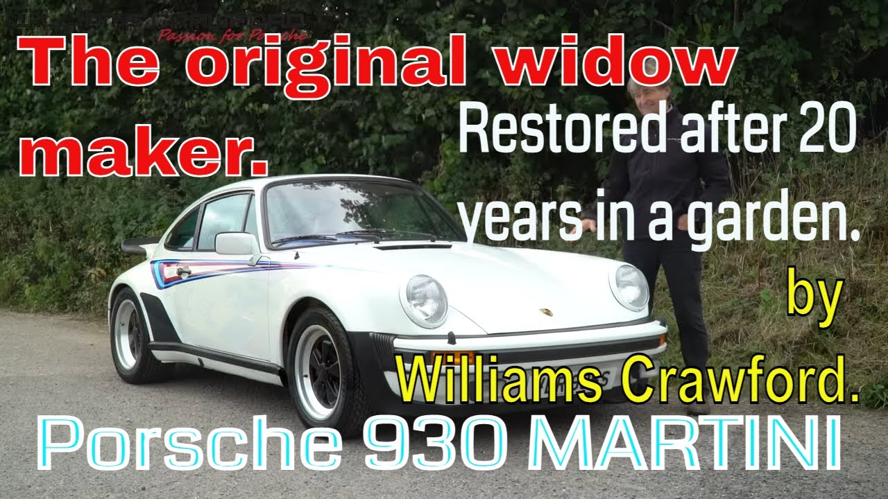 RESCUED! Porsche 930 911Turbo Martini 1977 restoration & test drive