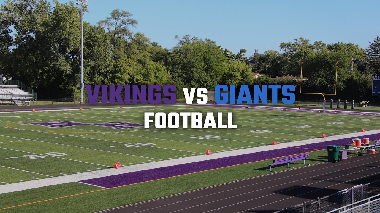 Niles North Vikings Football v.s. Highland Park Giants