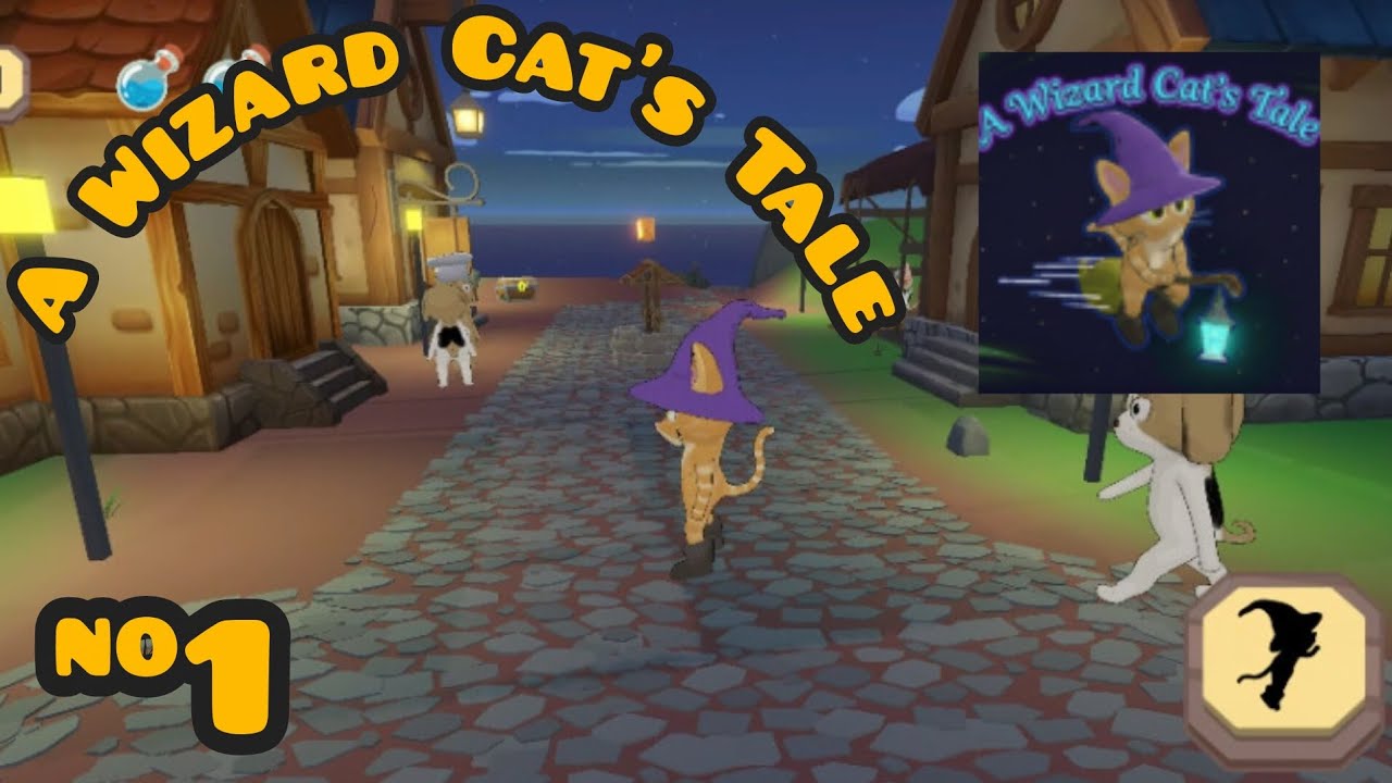 A Wizard Cat’s Tale – Magical Adventure Puzzle Game Walkthrough