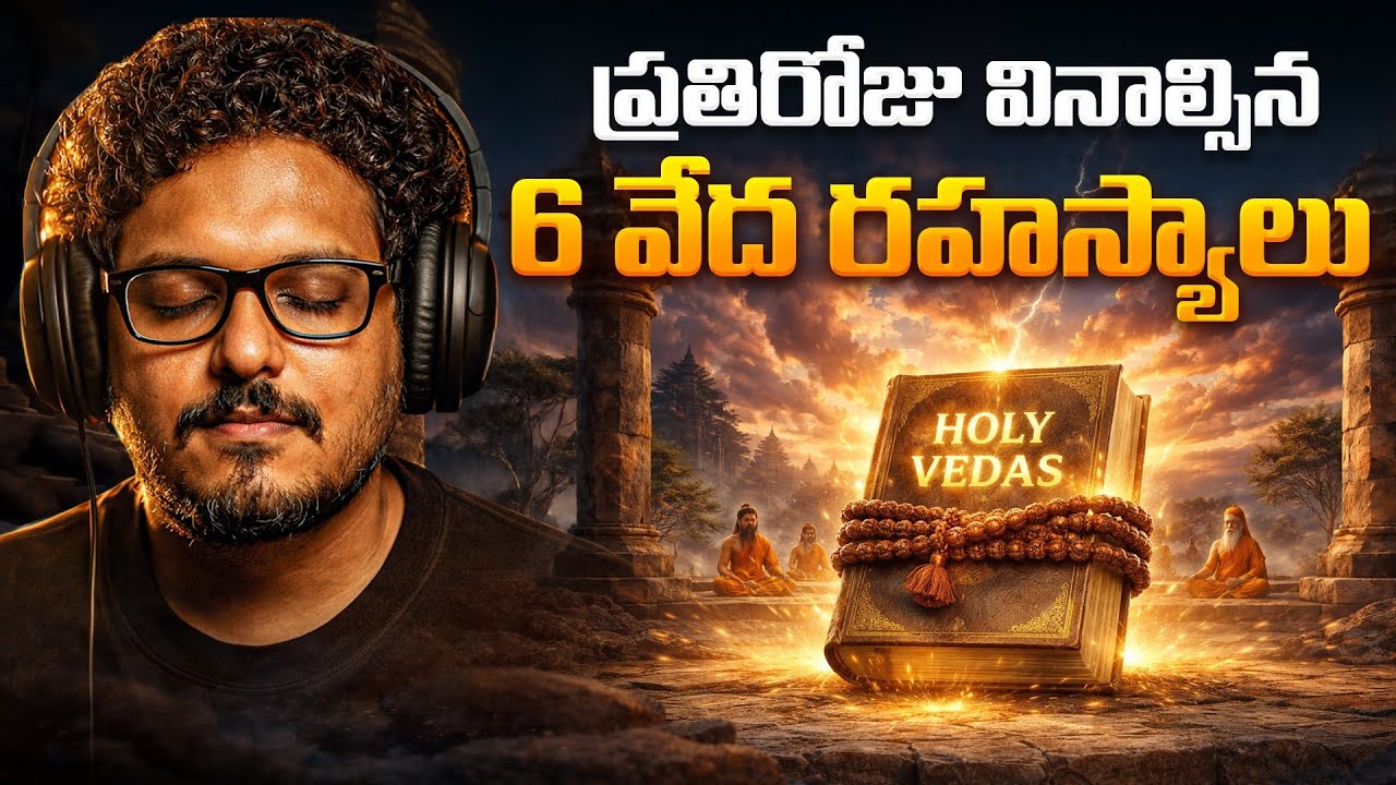 ప్రతి రోజు వినాల్సిన 6 వేద పాఠాలు  |  6 Life Lessons From Veda's  | Telugu Geeks