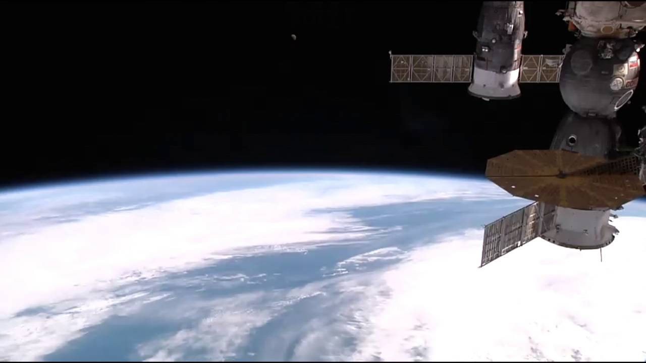 Object near International Space Station ISS NASA cuts live video feed