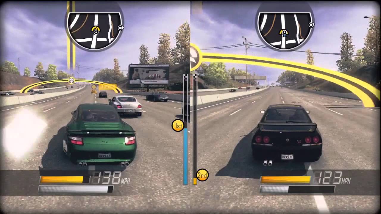Driver San Francisco - Splitscreen - Checkpoint Rush - Bay Bridge